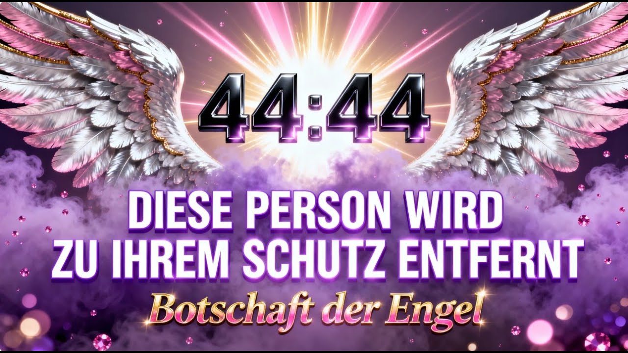 44:44 – Jemand wird entfernt, um deinen Seelenpartner zu schützen | Engelsbotschaft
