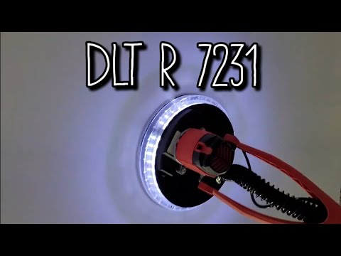 Тестим машинку DLT R7231. Особенности в РАБОТЕ! Шлифмашина - жираф