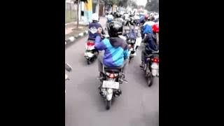 mengantarkan alm reymond hutapea ( bang reymond ) ketua dewan penasehat XTC Indonesia