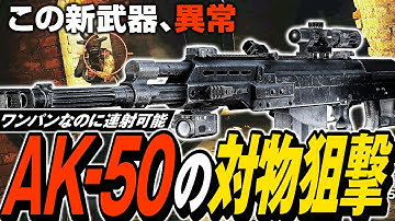 【タルコフ】対物ライフルの新武器AK-50でラビリンスの化物討伐＆Customsのガチ装備を対物弾で胸ワンパン大量破壊🫀【ゆっくり実況】