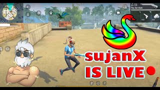 FREFFIRE LIVE WITH SujanX ⚡|| LOW END PC || SMARTGAGA 171 ||