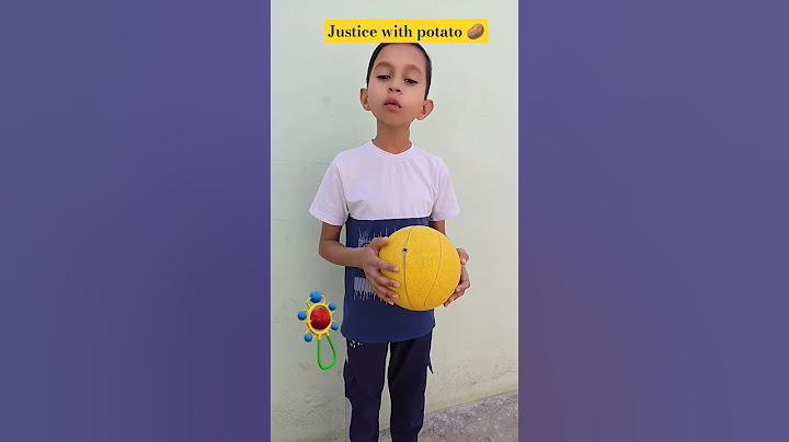 justice with potato 🥔 #shorts