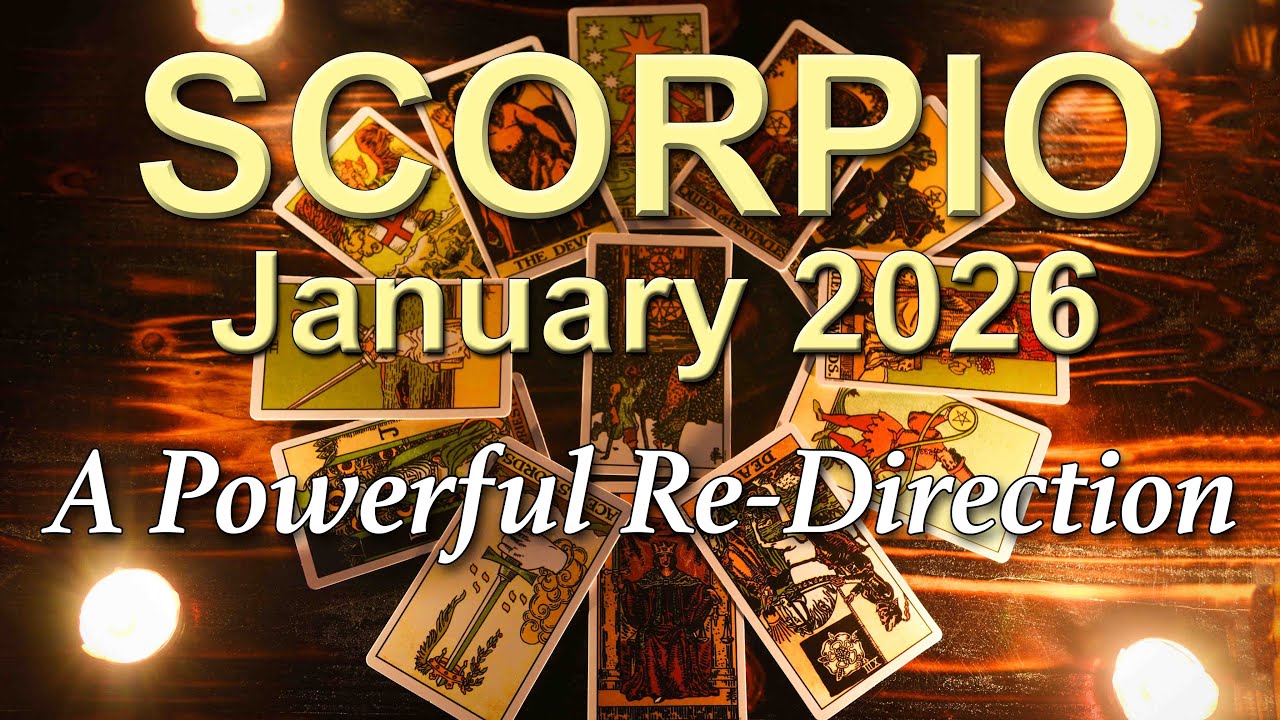 SCORPIO January 2026 Tarot Reading | Intuitive Spiritual Guidance | A DEFINING Month Ahead ✨