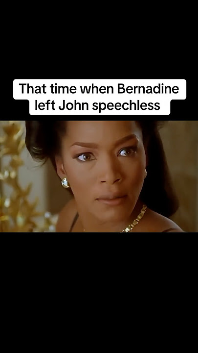 John Leaves Bernadine #shorts #waitingtoexhale #angelabassett