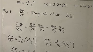 Multivariable calculus: The Chain Rule