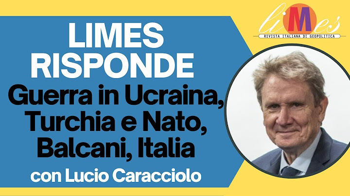 Limes Answers, Live with Lucio Caracciolo. Ukraine, Russia, Crimea, Italy and Your Questions
