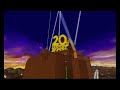 20th Century Fox Logo LEF 1956 Style Spoof Roblox Edition 