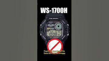 Such a Waste 😭😭😭 #casio #shorts #ws1700h