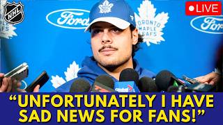 NHL BOMBSHELL! SAD NEWS ABOUT AUSTON MATTHEWS! LEAFS FANS WEREN'T EXPECTING THIS TRADE! LEAFS NEWS
