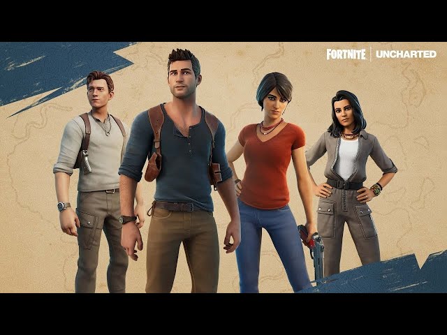 Find your Fortune on the Fortnite Island with Nathan Drake and Chloe Frazer  from the Uncharted Series – PlayStation.Blog