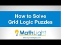 How to Solve a Grid Logic Puzzle