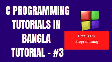 C Programming (details on simple code) Bangla Tutorial - 3 by glunda shop & tech