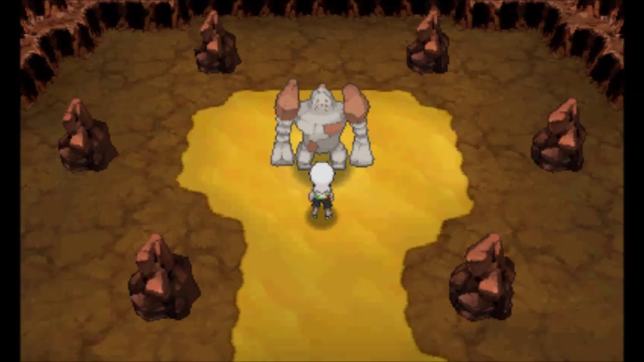 Pokemon Omega Ruby/Alpha Sapphire - Catching Regirock