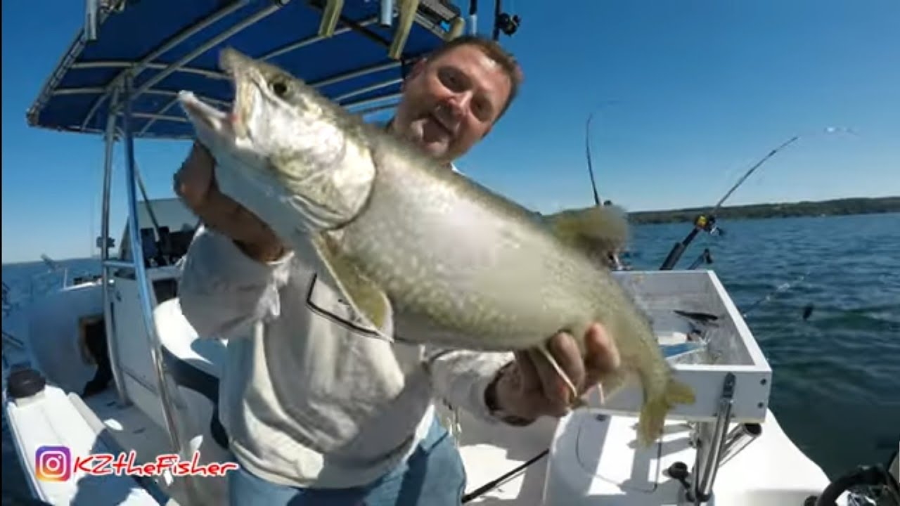 Cayuga Lake Trout Fishing laketrout cayuga fishing fingerlakes 