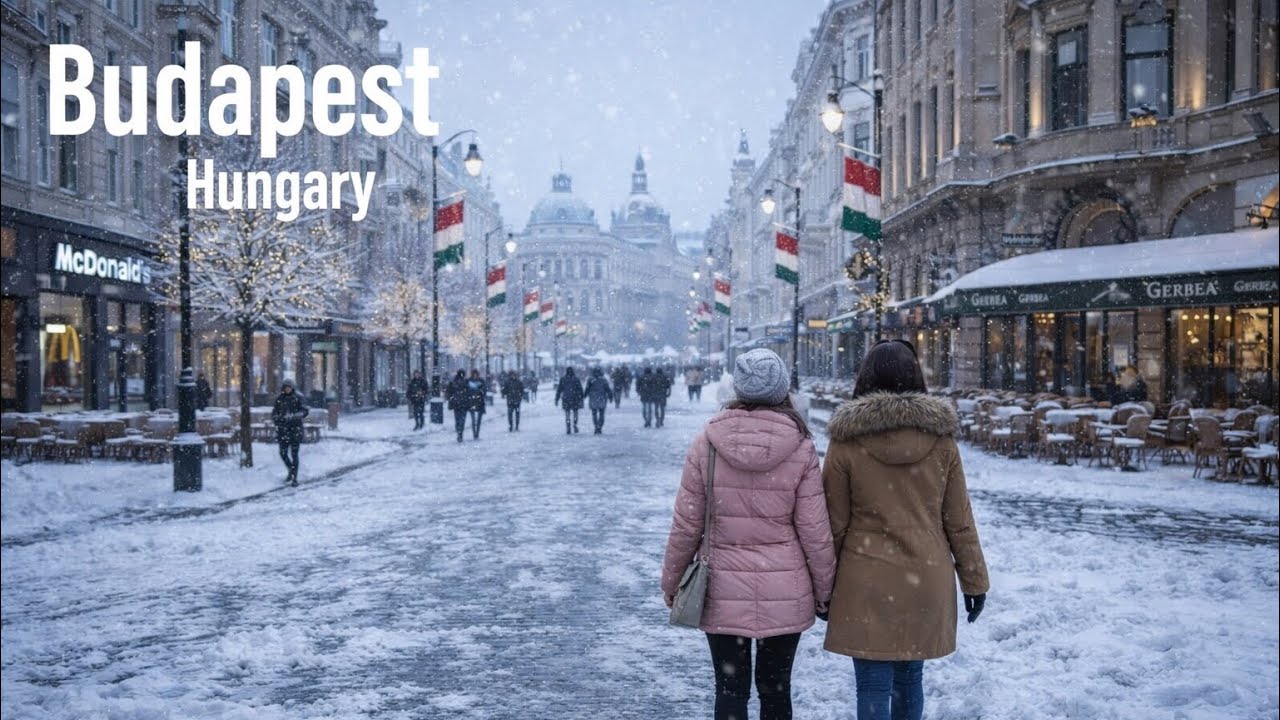 BUDAPEST, HUNGARY 🇭🇺 | 4K HDR WALKING TOUR 