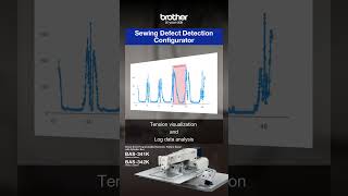 Discover Brother's detection of sewing defects Advanced Programmable Electronic Pattern Sewing