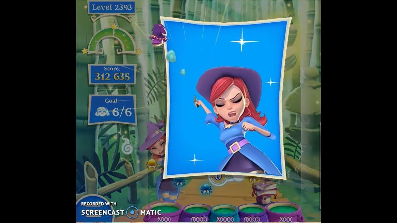 Bubble Witch 2 -- Level 2393 -- NO BOOSTERS