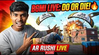 BGMI Live Gameplay With AR Rushi