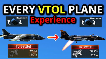 1 MATCH IN EVERY VTOL PLANE EXPERIENCE (are they OP or bad?)