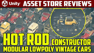 Unity Asset Reviews - Hot Rod Constructor