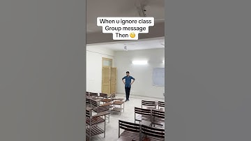 When u ignore class Group message le next day #dailyroutine #textblock #text #truncation #basictext