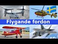 Flygplan, Helikoptrar och andra Flygande Fordon | Namn & Ljud | För Barn | Svenska