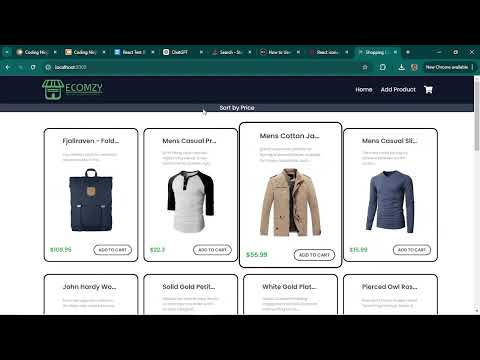 E-Commerce React App