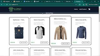 E-Commerce React App