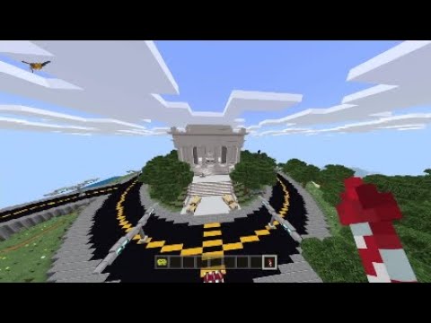 Minecraft Washington DC portal, vanilla minecraft