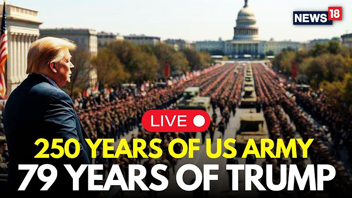 Trump Parade LIVE | Tanks, Troops, Missiles: Trump Shows Military Might On Birthday In Washington DC