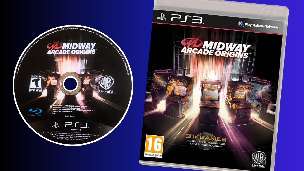 Midway Arcade Origins - All Games Shown [PS3]