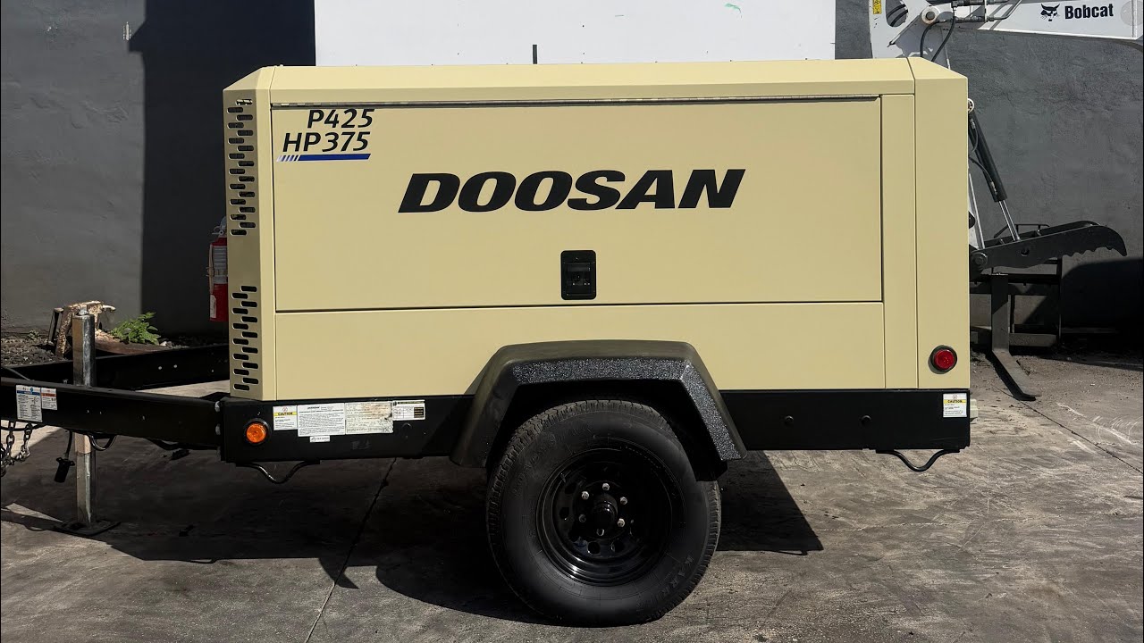 2023 Doosan 375CFM Air Compressor Item SKU: 32101