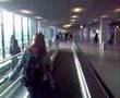 Schiphol horizontal electric stairs