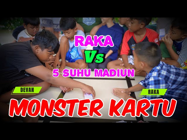 🔥 RAKA DIKROYOK 5 SUHU MADIUN 😱 SALING ADU KESAKTIAN - TERAKHIR LAWAN RAKA MONSTER KARTU 😱 BESAR BGT class=