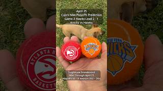 Cujo’s NBA Picks | New York Knicks vs Atlanta Hawks 🏀 04-25-2026 #CujoCatches