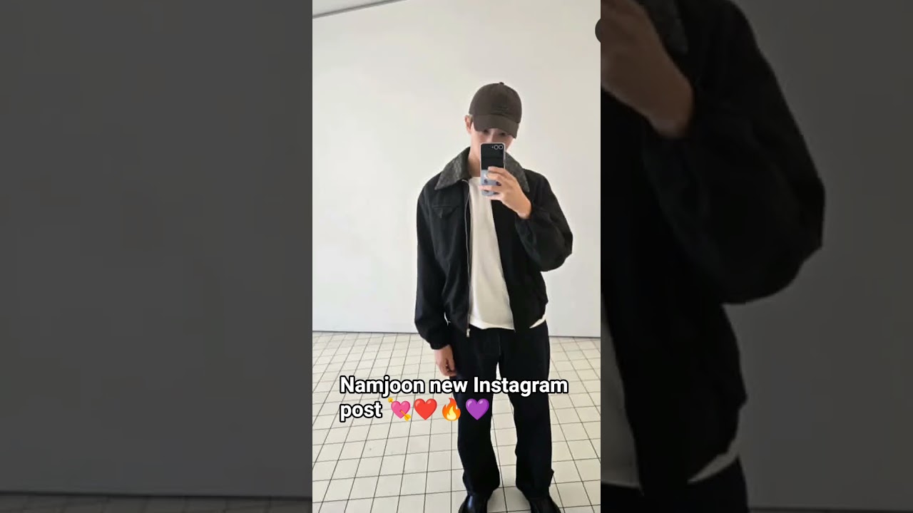 namjoon new Instagram post 