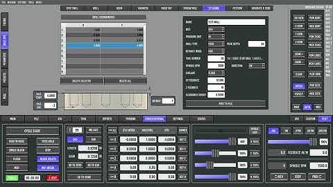 Probe Basic Conversational drill coordinate example