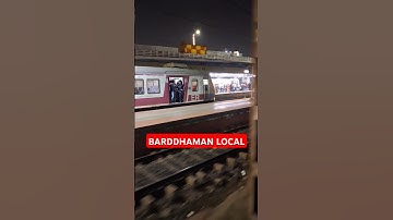 Barddhaman Local Train #train #localtrain #easternrailways #railtrack #railway #howrah #barddhaman
