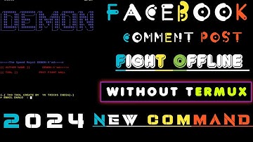 FB COMMENTS POST OFFLINE SERVER 2024 | FB AUTOMATIC COMMENTS SENT LOADAR| POST FIGHT LODAR 2024