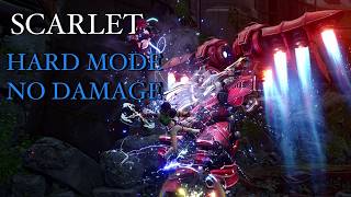 FF7 Rebirth - Full Party Vs Crimson Mare Mk. II | No Damage (Hard Mode) Gameplay [4K]