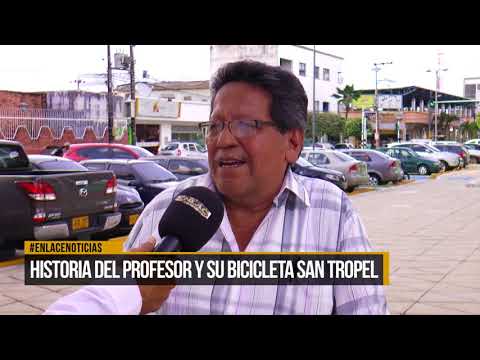 Historia del profesor y su bicicleta san tropel