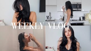 weekly miami vlog ♡ soft girl era, my weekend, new hair, self care