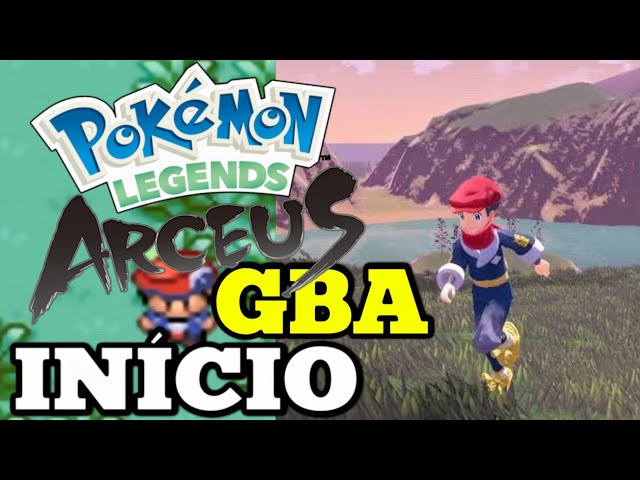 NOVO POKÉMON LEGENDS ARCEUS GBA ESTÁ EM DESENVOLVIMENTO - PT BR