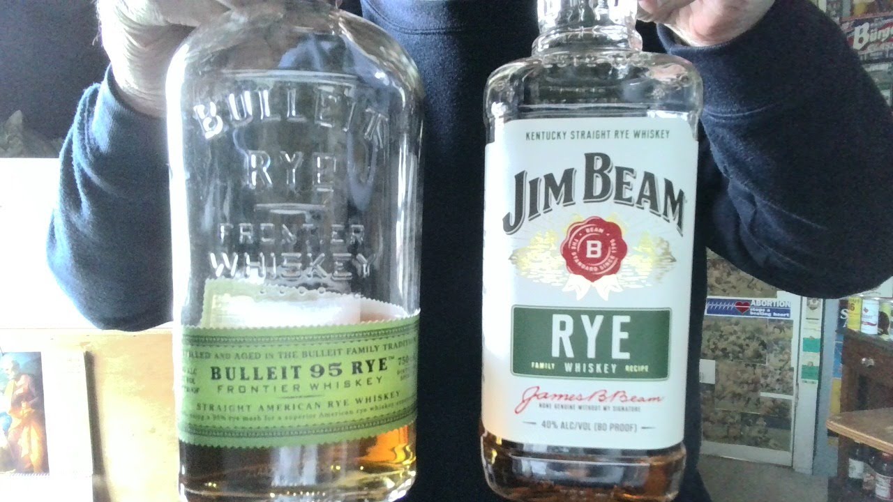 Bulleit Rye vs. Jim Beam Rye