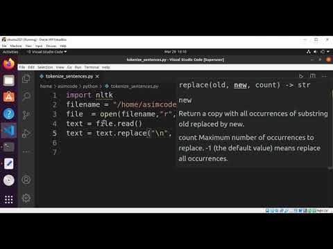 Βίντεο: Τι είναι το tokenize στον python;