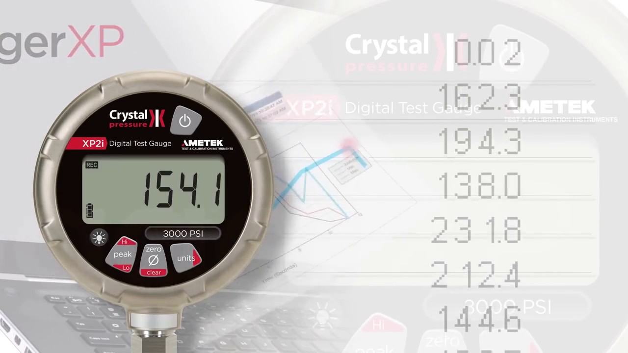 Crystal Engineering XP2i Digital Pressure Gauge - YouTube