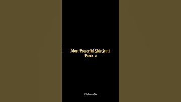 ||Most Powerful Shiv Stuti||Ashutosh Shashank Shekar||Part-2 #shorts #viralvideo #ytshorts #mahadev