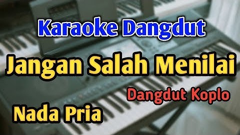JANGAN SALAH MENILAI - KARAOKE || Nada PRIA || Versi Koplo || Audio HQ || Live Keyboard