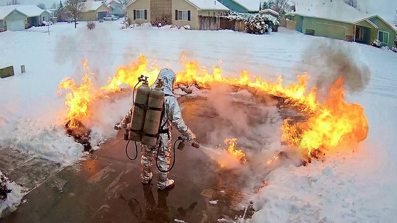 Snow Removal Wins and Fails: When Snow Falls on Heads and Cars! – Video