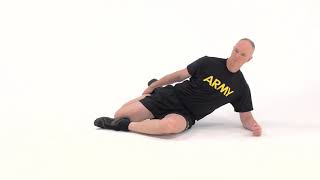ACFT Recovery Drill, Exercise 4 Thigh Stretch